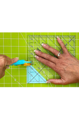 Triangle Square Up Plus Ruler, Quilt in a Day Triangle Square Up Plus Ruler, Quilt in a Day