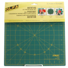 Olfa 12" x 12" Spinning Rotary Mat Olfa 12" x 12" Spinning Rotary Mat