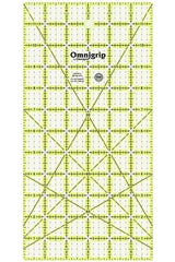 Omnigrid, Neon Non-Slip Rectangle Ruler Omnigrid, Neon Non-Slip Rectangle Ruler