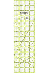 Omnigrid, Neon Non-Slip Rectangle Ruler Omnigrid, Neon Non-Slip Rectangle Ruler