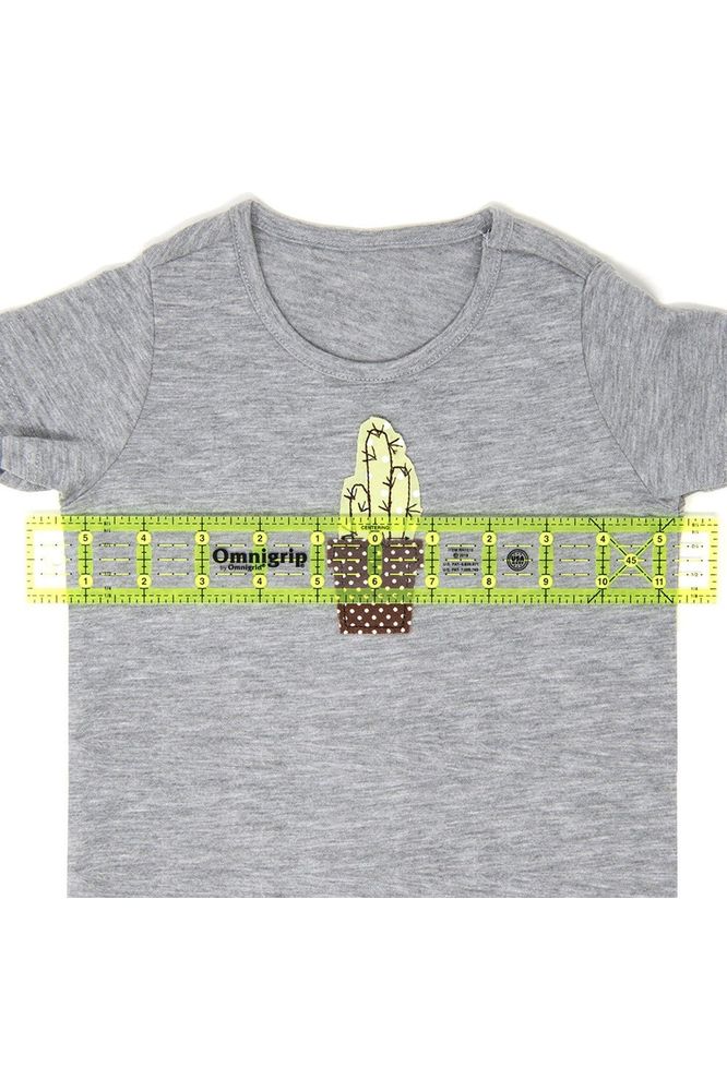 Omnigrid, Neon Non-Slip Rectangle Ruler Omnigrid, Neon Non-Slip Rectangle Ruler