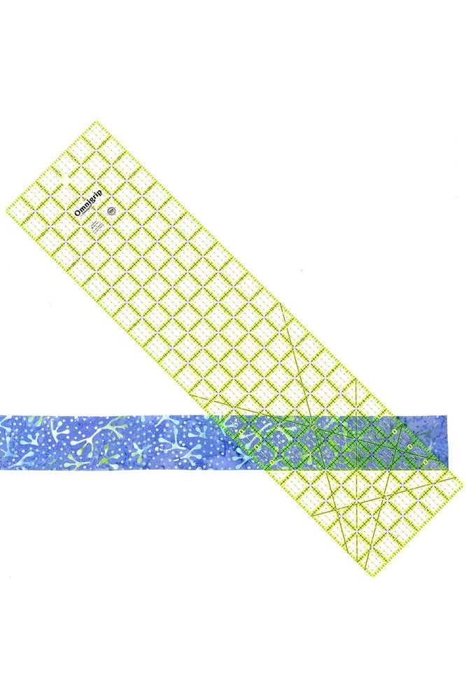 Omnigrid, Neon Non-Slip Rectangle Ruler Omnigrid, Neon Non-Slip Rectangle Ruler