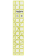 Omnigrid, Neon Non-Slip Rectangle Ruler Omnigrid, Neon Non-Slip Rectangle Ruler