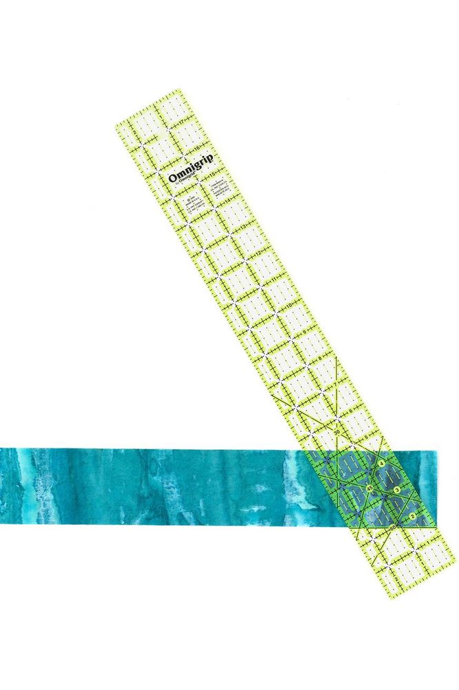 Omnigrid, Neon Non-Slip Rectangle Ruler Omnigrid, Neon Non-Slip Rectangle Ruler