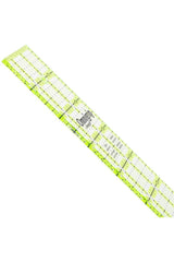 Omnigrid, Neon Non-Slip Rectangle Ruler Omnigrid, Neon Non-Slip Rectangle Ruler
