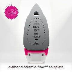 OLISO Pro-TM TG1600 Pro Plus Smart Iron - Tula Pink OLISO Pro-TM TG1600 Pro Plus Smart Iron - Tula Pink