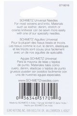 Schmetz 130/705H Universal Needles 5pk Schmetz 130/705H Universal Needles 5pk