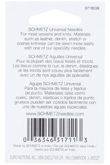 Schmetz 130/705H Universal Needles 5pk Schmetz 130/705H Universal Needles 5pk
