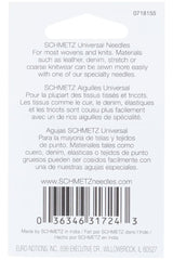 Schmetz 130/705H Universal Needles 5pk Schmetz 130/705H Universal Needles 5pk