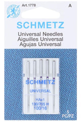 Schmetz 130/705H Universal Needles 5pk Schmetz 130/705H Universal Needles 5pk