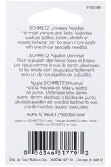 Schmetz 130/705H Universal Needles 5pk Schmetz 130/705H Universal Needles 5pk