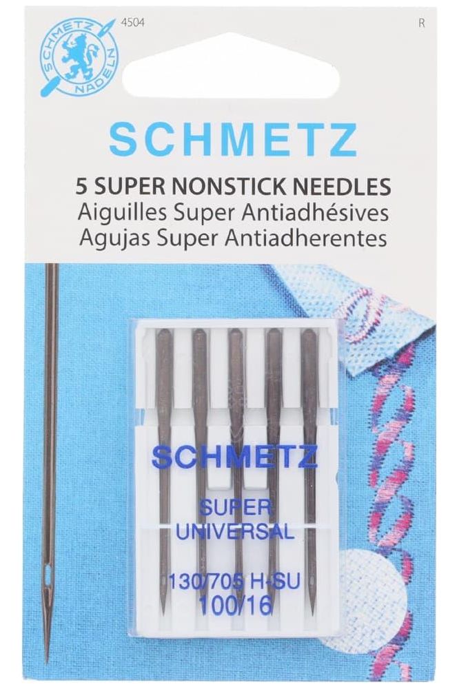 Super Non-Stick Needles, Schmetz 5pk Super Non-Stick Needles, Schmetz 5pk