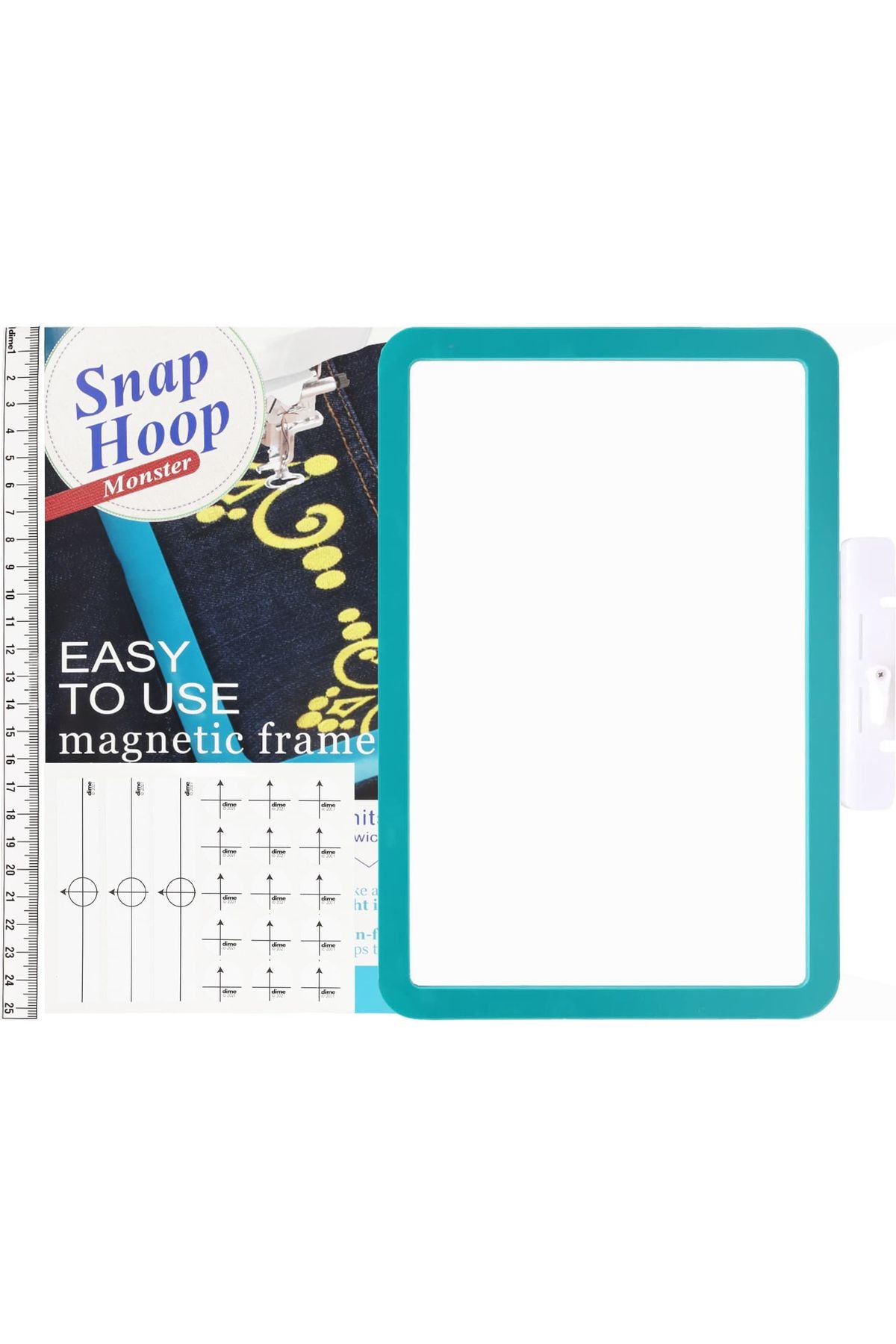 Dime, 8" x 12" Snap Hoop Monster - Janome Dime, 8" x 12" Snap Hoop Monster - Janome