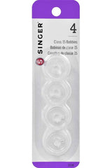 SINGER® Class 15 Bobbins - Transparent - All About Sewing SINGER® Class 15 Bobbins - Transparent - All About Sewing