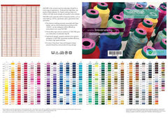 Isacord Printed Thread Chart Small Pocket Size Isacord Printed Thread Chart Small Pocket Size