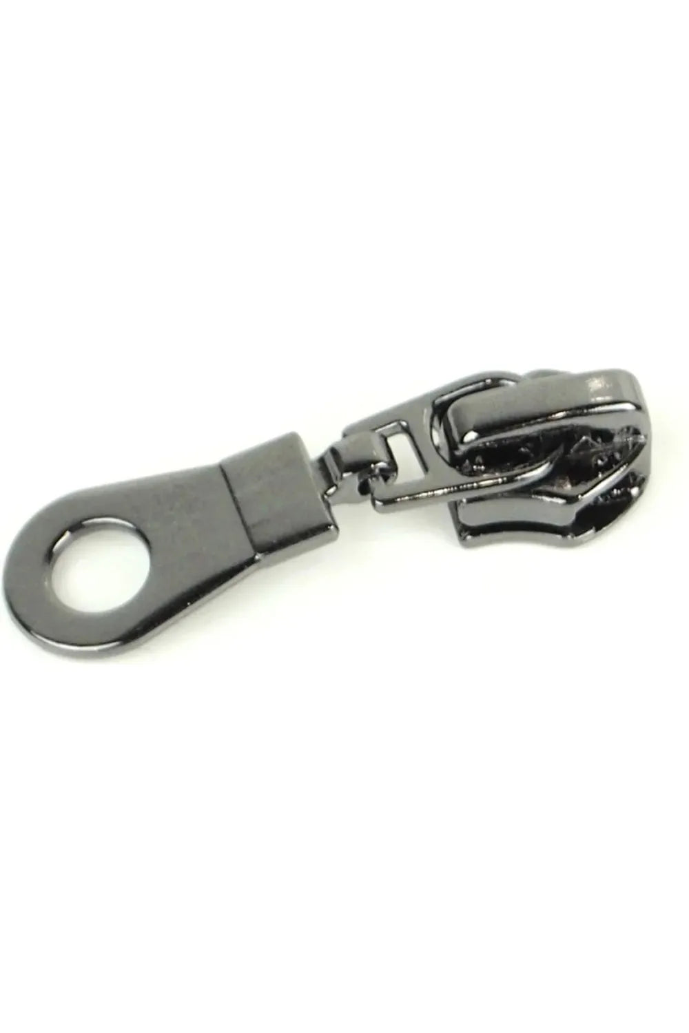 Donut Zipper Pull, Gunetal Finish - 1pk Donut Zipper Pull, Gunetal Finish - 1pk