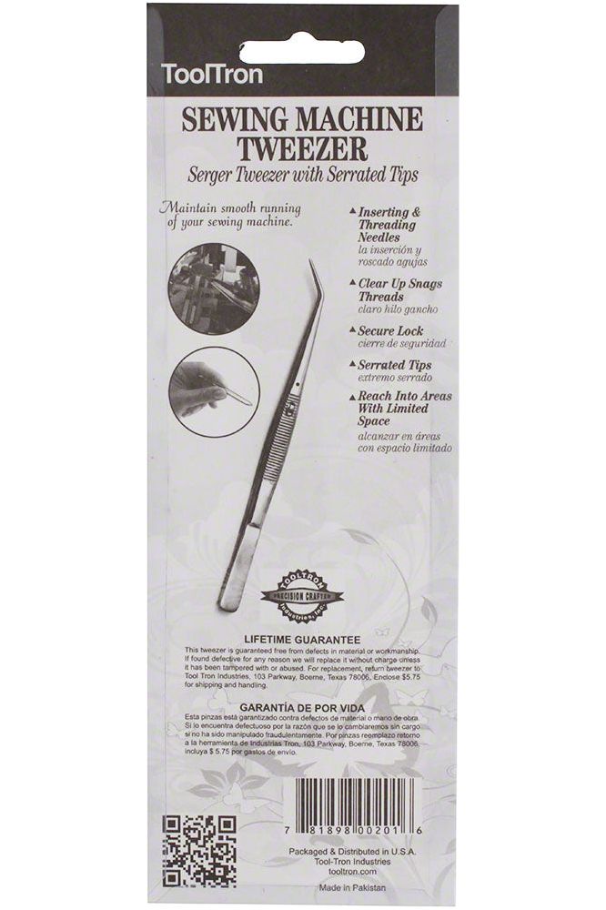 Self-Locking Tweezer, Tooltron #TLC-6 Self-Locking Tweezer, Tooltron #TLC-6