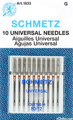 Universal Needles, Schmetz (10 Pack) Universal Needles, Schmetz (10 Pack)