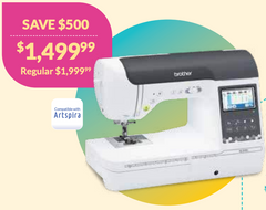 Brother SE2000 Combo Sewing and Embroidery Machine Brother SE2000 Combo Sewing and Embroidery Machine