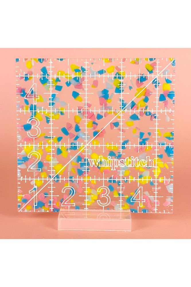 Whipstitch 4.5" Square Ruler Whipstitch 4.5" Square Ruler