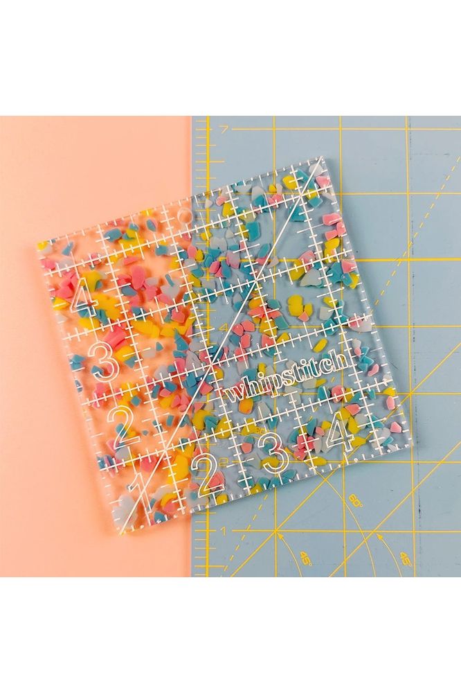 Whipstitch 4.5" Square Ruler Whipstitch 4.5" Square Ruler