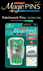 Comfort Grip Magic Pins - Extra Fine Patchwork Pins Comfort Grip Magic Pins - Extra Fine Patchwork Pins