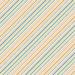Little Stripes White/Multi Little Stripes White/Multi