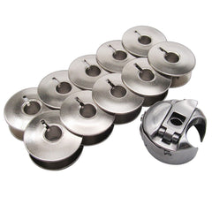 Juki DDL Series L Type Bobbin Case and 10 Pc Bobbin Set Juki DDL Series L Type Bobbin Case and 10 Pc Bobbin Set