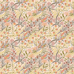 Whimsy - Sweet Peach Yardage (Sold By 1/2 Meter) Whimsy - Sweet Peach Yardage (Sold By 1/2 Meter)
