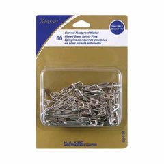 Klasse Curved Safety Pin 38mm 60pcs $10.99 Klasse Curved Safety Pin 38mm 60pcs $10.99
