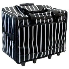 VIVACE Extra Large Sewing Machine Trolley - Black Stripes - 61 x 45 x 31cm VIVACE Extra Large Sewing Machine Trolley - Black Stripes - 61 x 45 x 31cm