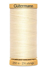 Natural Cotton 50wt 250m 5ct ECRU Natural Cotton 50wt 250m 5ct ECRU
