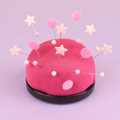 Bohin Plastic Head Pins 1-1/2in Light Pink Star 100ct Bohin Plastic Head Pins 1-1/2in Light Pink Star 100ct