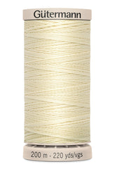 Hand Quilting 40wt 200m 3ct -Light Pearl Hand Quilting 40wt 200m 3ct -Light Pearl