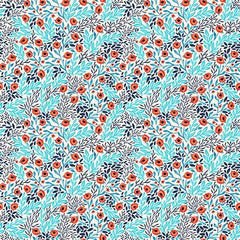 Whimsy - Vibrant Cream Yardage (Sold By 1/2 Meter) Whimsy - Vibrant Cream Yardage (Sold By 1/2 Meter)