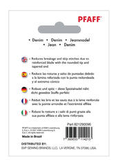PFAFF® Denim Needles Size 80/12 5-Pack PFAFF® Denim Needles Size 80/12 5-Pack