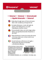 HUSQVARNA® VIKING® Universal Needles Size 100/16 5-pack HUSQVARNA® VIKING® Universal Needles Size 100/16 5-pack