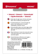 HUSQVARNA® VIKING® Universal Needles Size 70/10 5-pack HUSQVARNA® VIKING® Universal Needles Size 70/10 5-pack