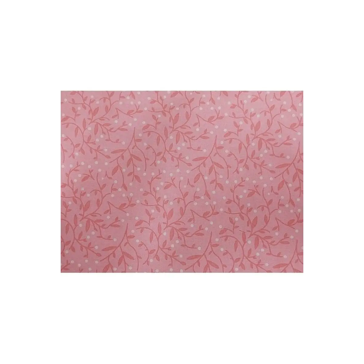 Fabric, Bartim Industries - Pink Leaves Fabric, Bartim Industries - Pink Leaves