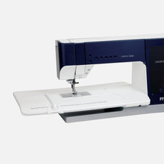 PFAFF® creative icon™ and performance icon™ Extension Table with Adjustable Guide PFAFF® creative icon™ and performance icon™ Extension Table with Adjustable Guide
