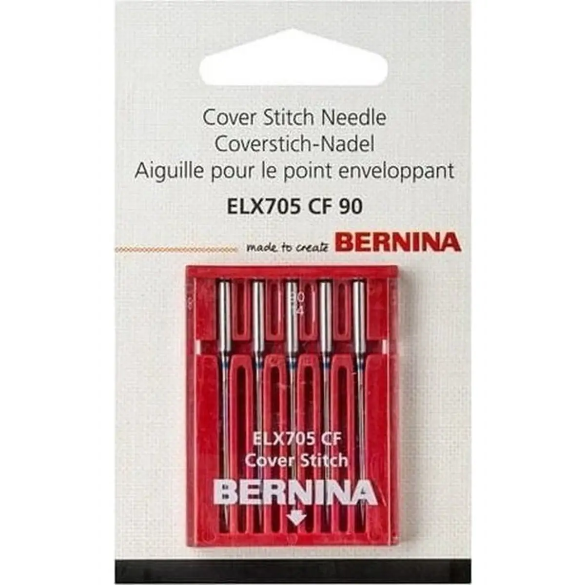 Bernina Coverstitch Needles ELX705 Bernina Coverstitch Needles ELX705