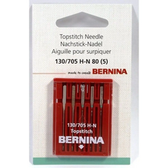 Bernina Topstitch Needle 130/705 H-N 5/pk Bernina Topstitch Needle 130/705 H-N 5/pk