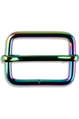 Iridescent Slide Buckle 1" 2pk Iridescent Slide Buckle 1" 2pk
