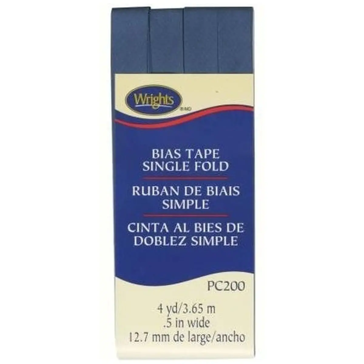 Bias Tape Single Fold Stone Blue Bias Tape Single Fold Stone Blue