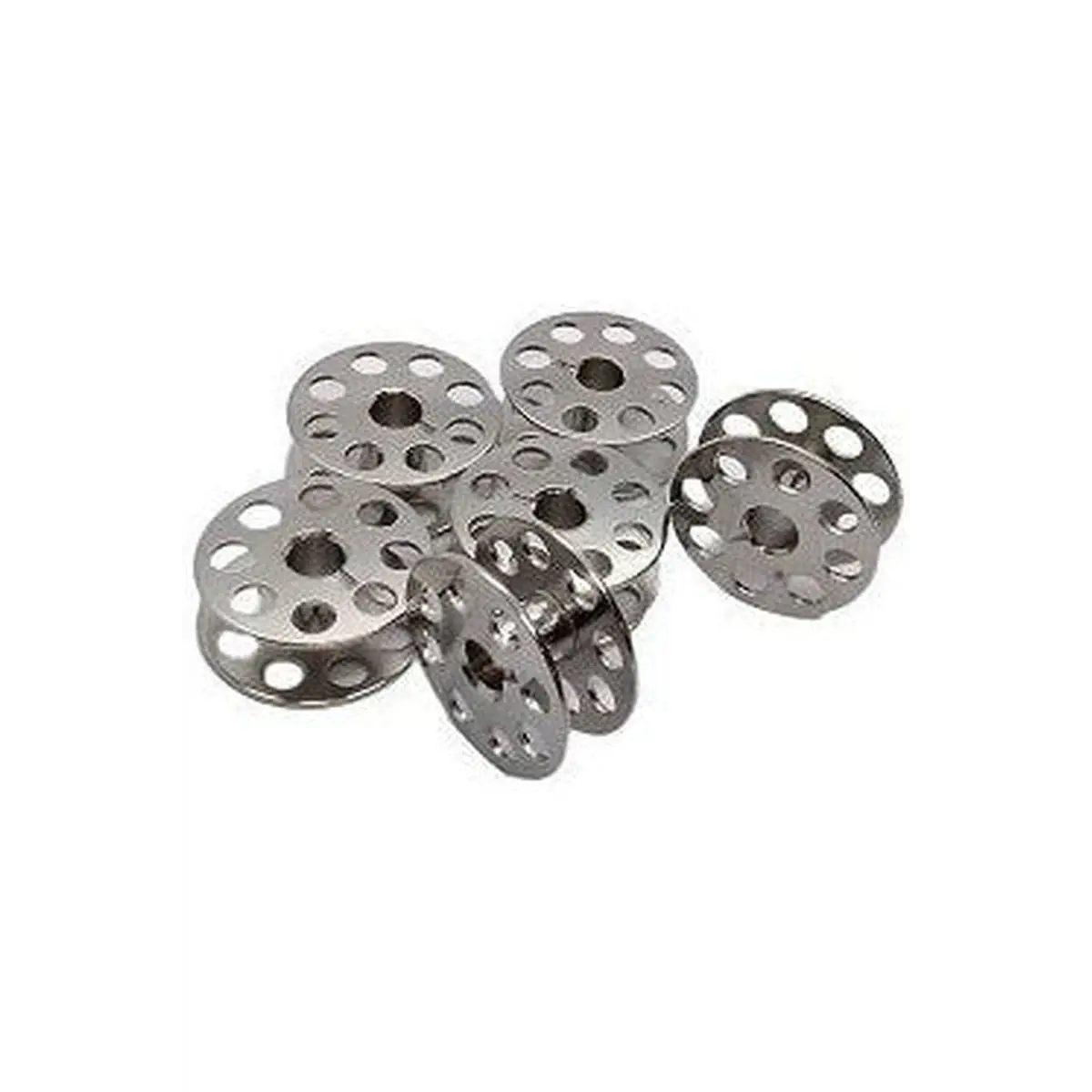BOBBIN "M" CLASS W/SLOT FOR WALKING FOOT COMPOUND FEED MACHINES CHROME METAL 18034W B9117-201-000 BOBBIN "M" CLASS W/SLOT FOR WALKING FOOT COMPOUND FEED MACHINES CHROME METAL 18034W B9117-201-000