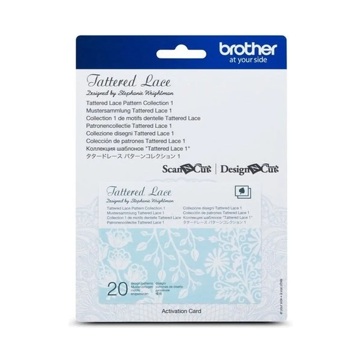 Brother Tattered Lace Pattern Collection 1 Brother Tattered Lace Pattern Collection 1