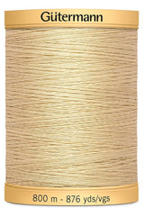 Gutermann Natural Cotton Thread (800m) Gutermann Natural Cotton Thread (800m)