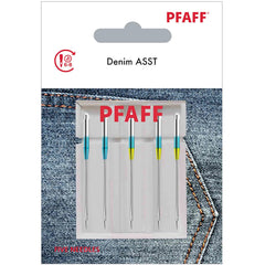 PFAFF® Denim Needles Assorted Sizes 5-Pack PFAFF® Denim Needles Assorted Sizes 5-Pack