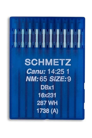 Schmetz, DBx1, 16x231, 287 WH, 1738 A Industrial Needles 10/PKG Schmetz, DBx1, 16x231, 287 WH, 1738 A Industrial Needles 10/PKG