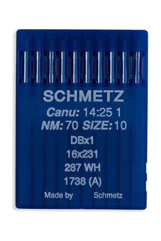 Schmetz, DBx1, 16x231, 287 WH, 1738 A Industrial Needles 10/PKG Schmetz, DBx1, 16x231, 287 WH, 1738 A Industrial Needles 10/PKG